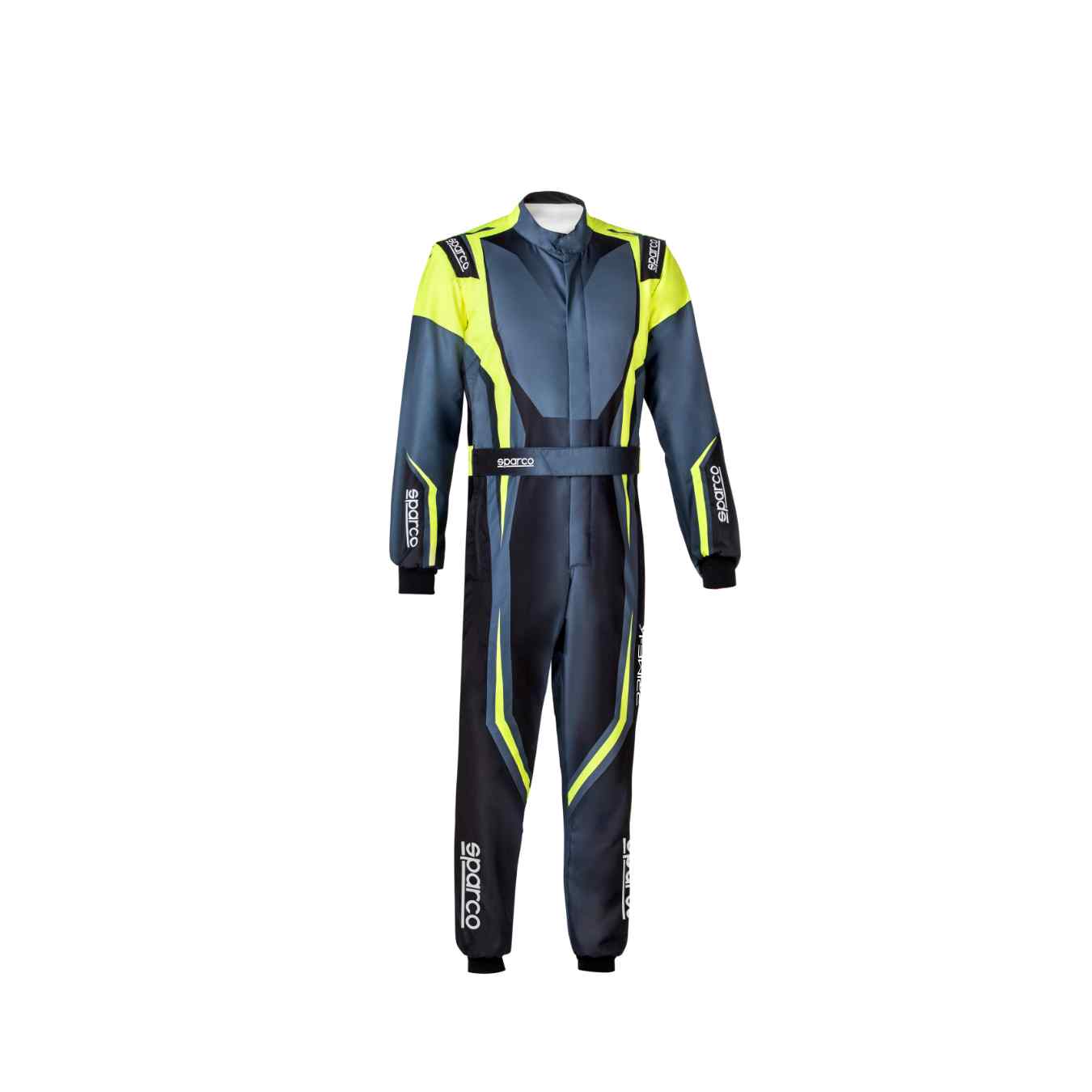 Combinaison Karting Enfant SPARCO PRIME K FIA 8877 2022 Noir Gris Jaune