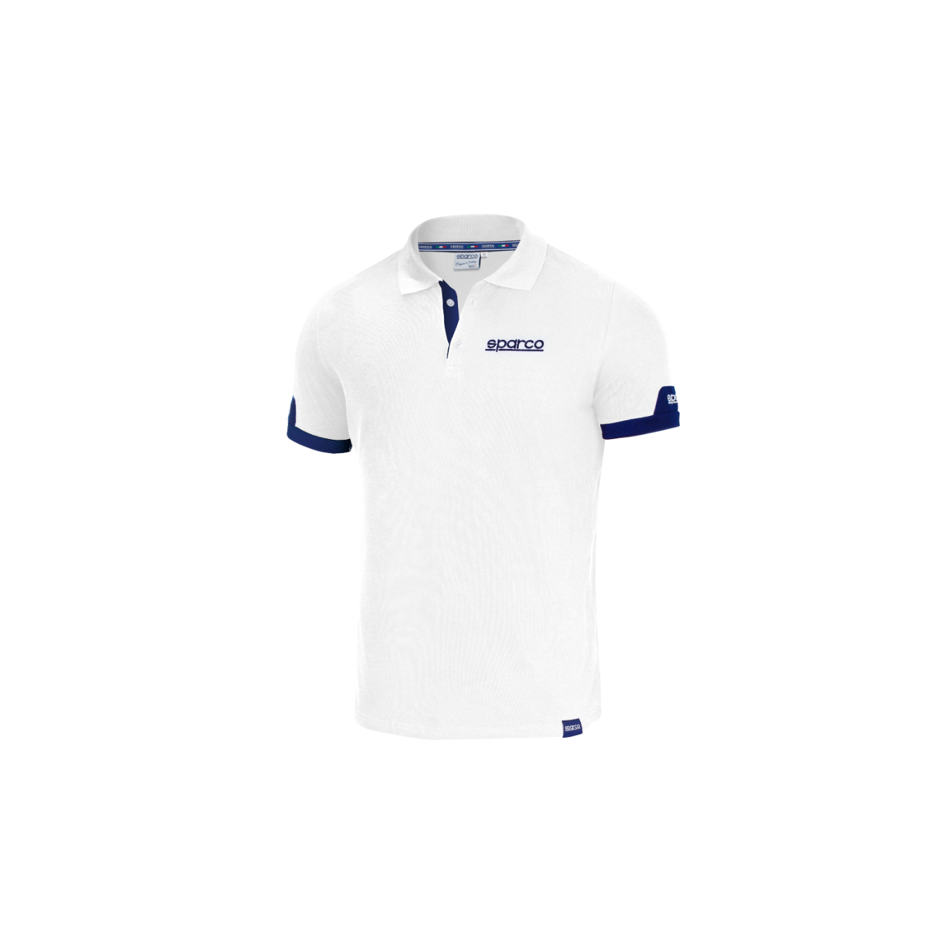 Polo homme SPARCO Corporate blanc taille S