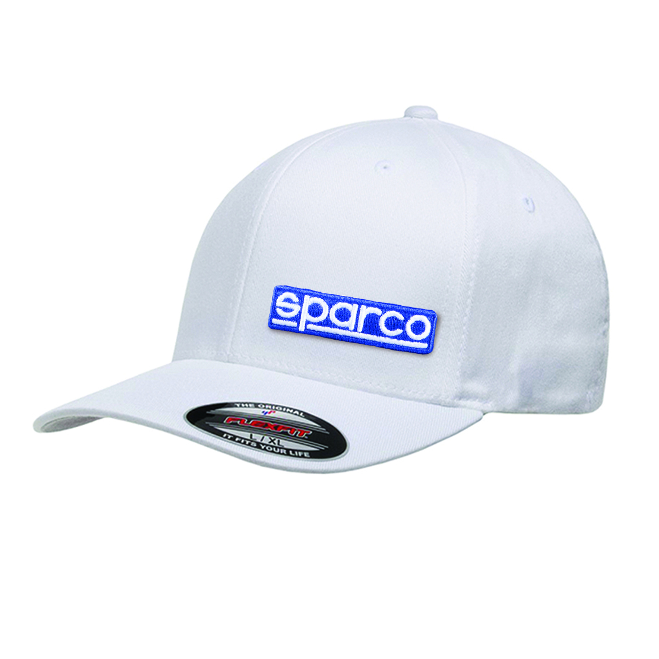 Casquette SPARCO Flexfit Original blanche