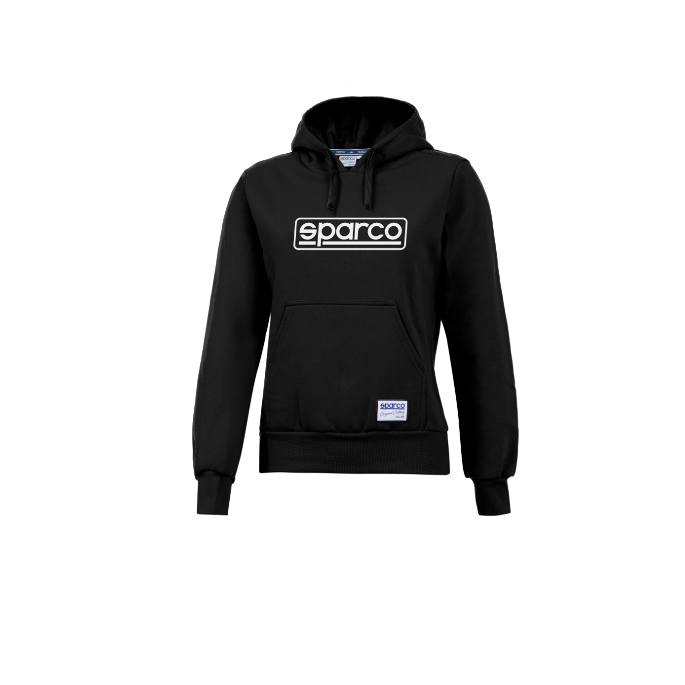 Sweat à capuche pour femme SPARCO Frame noir