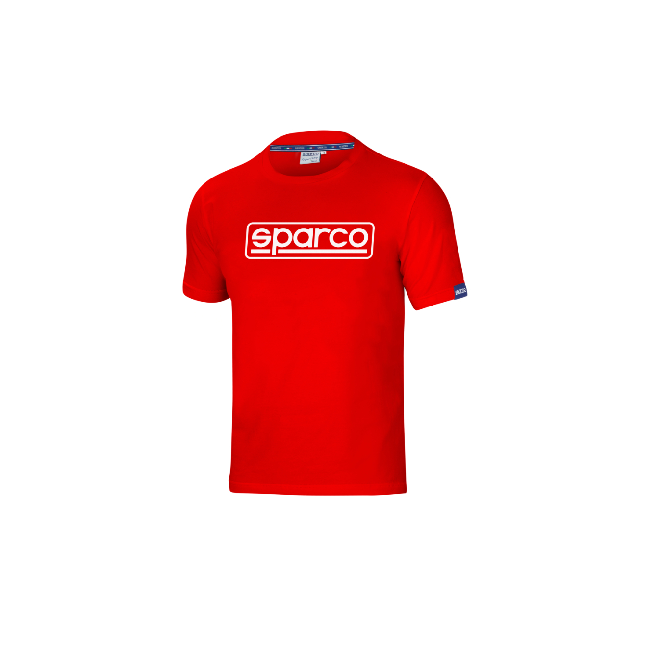 T-shirt homme SPARCO Frame rouge taille L