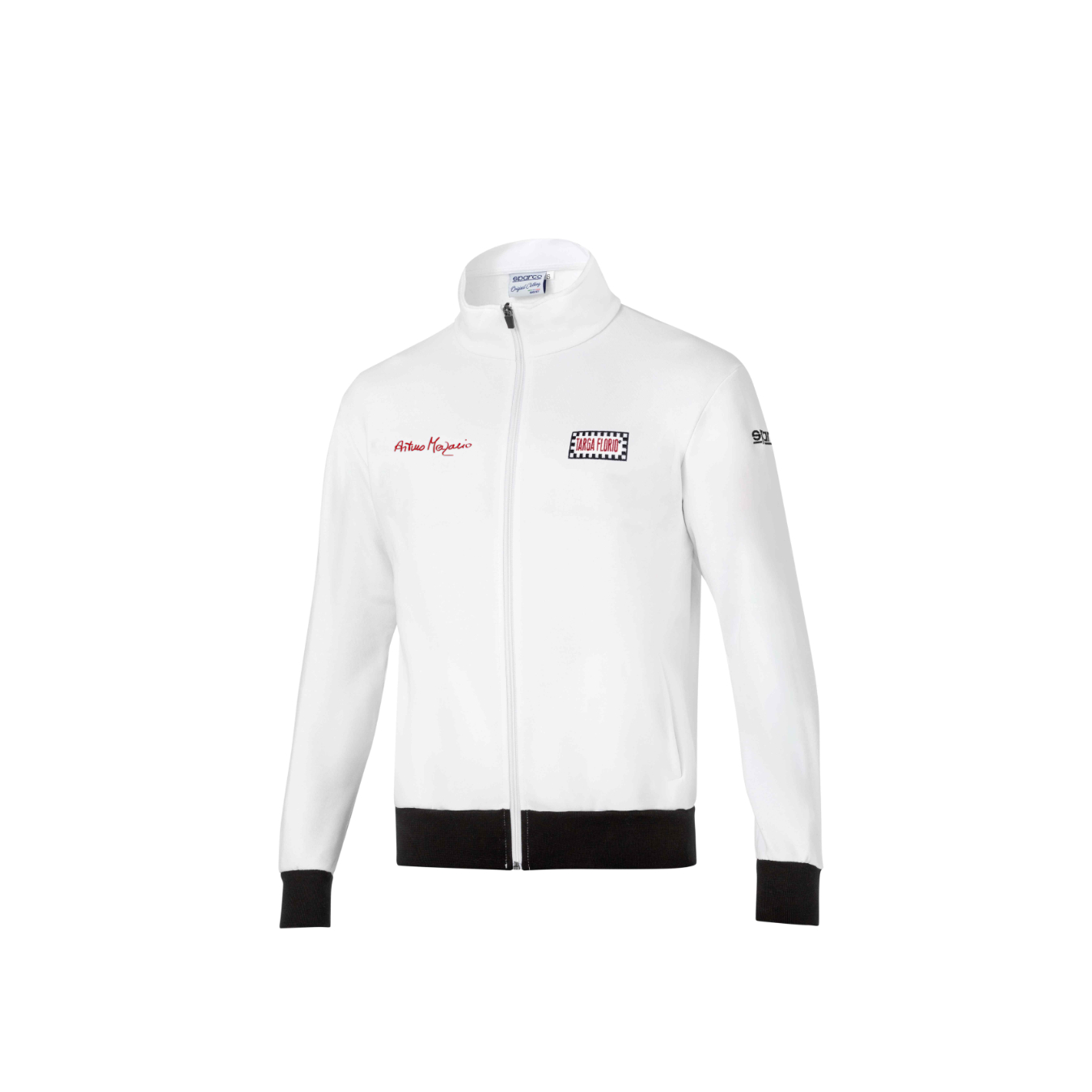 Sweatshirt Zippé SPARCO Targa Florio Arturo Merzario AM2 Blanc 2024