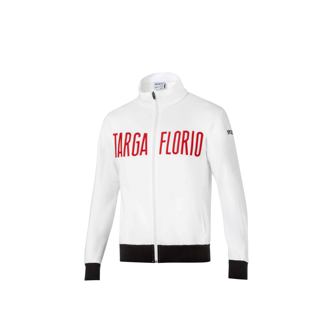Sweat zippé SPARCO Targa Florio F2 Blanc 2024