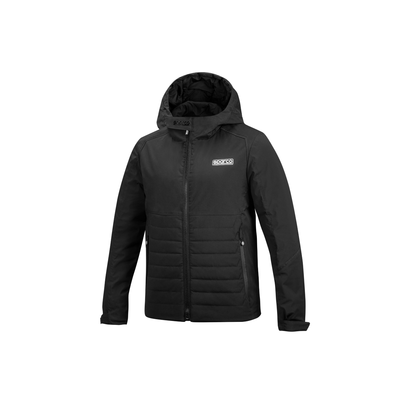Doudoune à capuche SPARCO noire taille XL