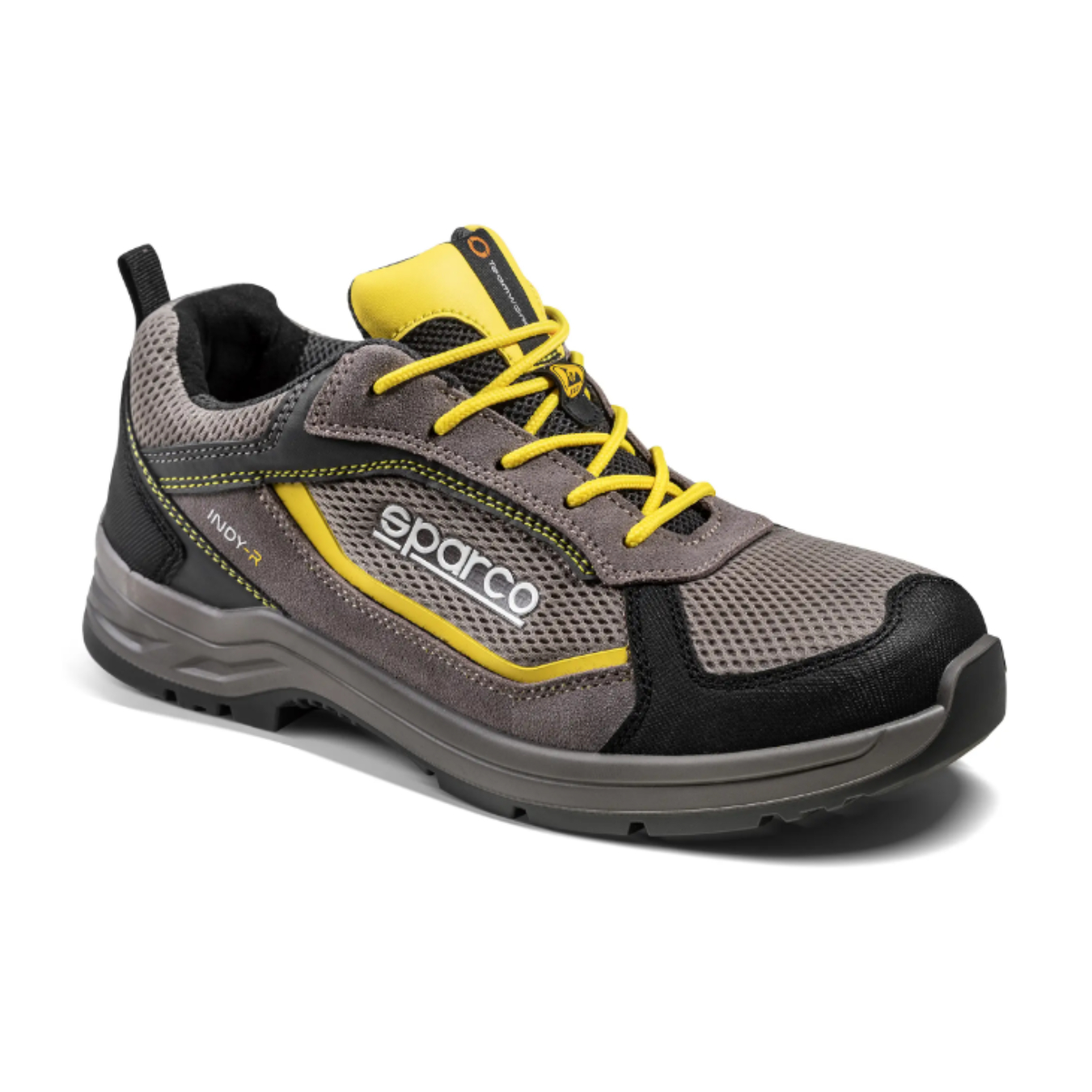 Chaussures mécano SPARCO Indy-R normes ESD, S1P, SR et LG Jaune taille 35