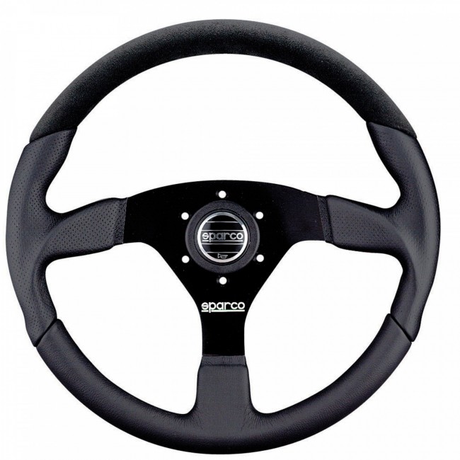 Volant SPARCO L505 en peau retournée