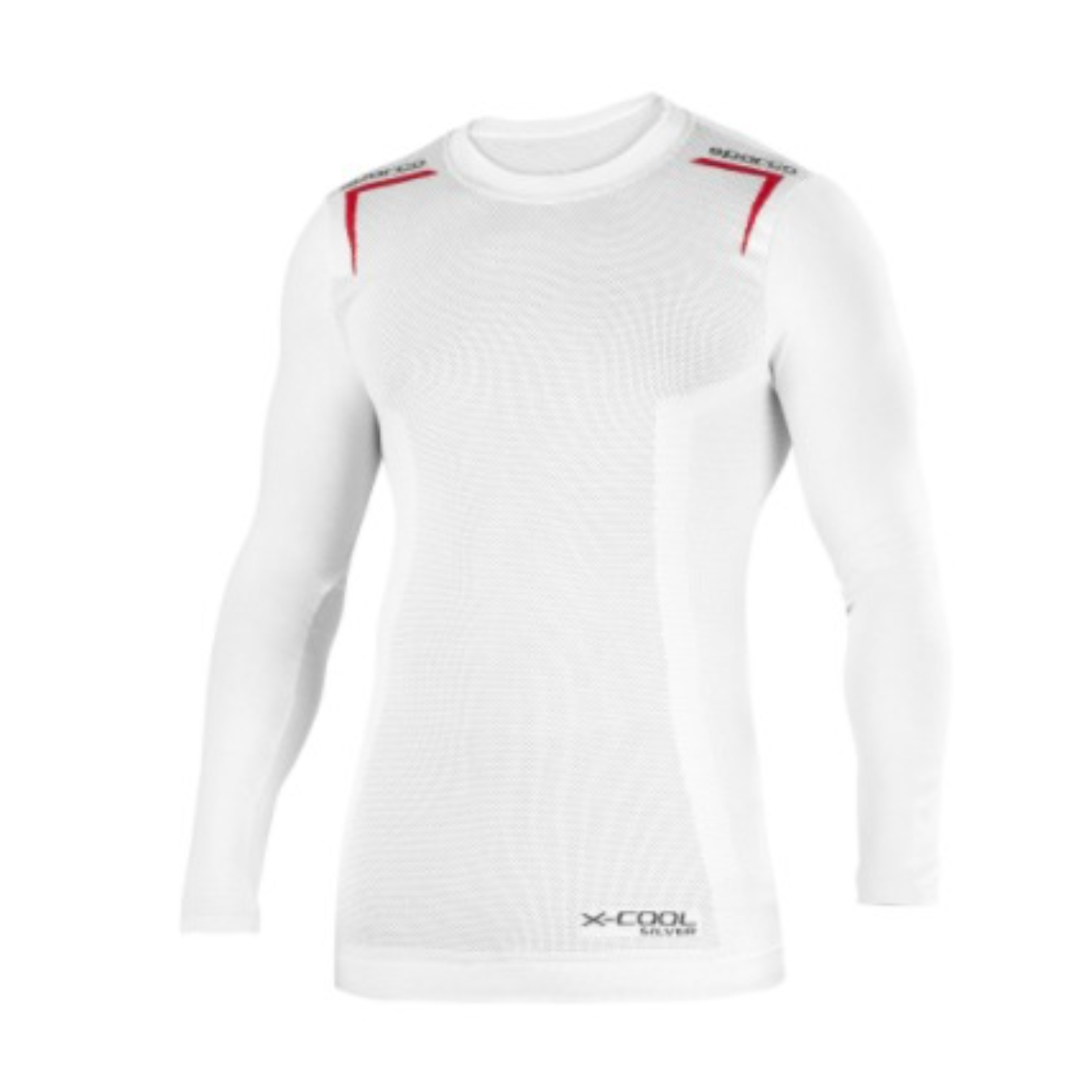 T shirt manches longues SPARCO KART K-CARBON Blanc taille XXS