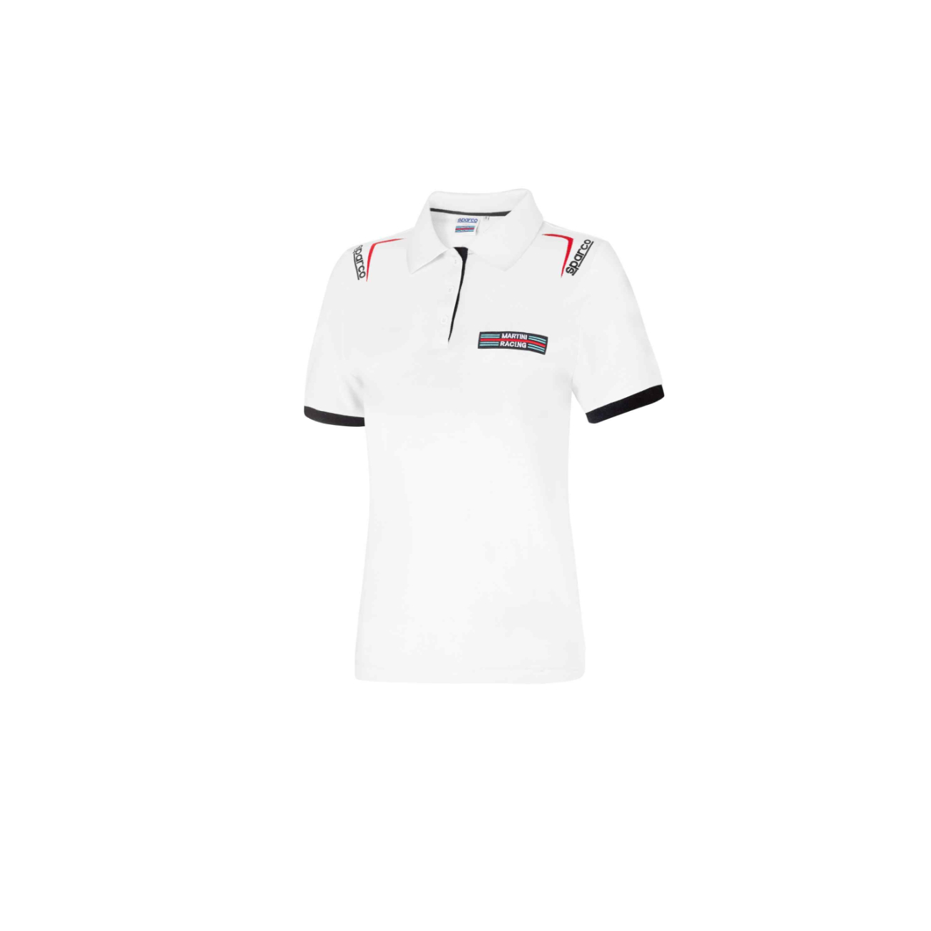 Polo SPARCO MARTINI RACING REPLICA Blanc Lady 2024