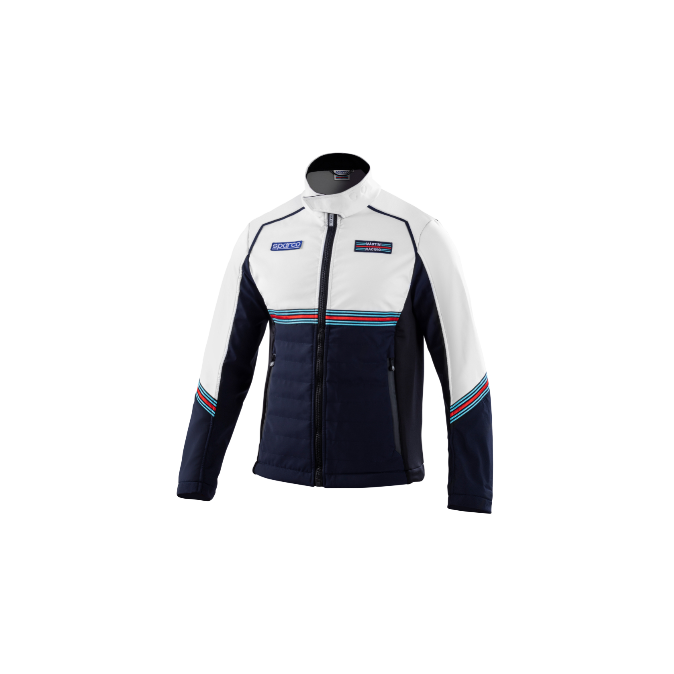 Softshell SPARCO MARTINI RACING bleu/blanc pour homme