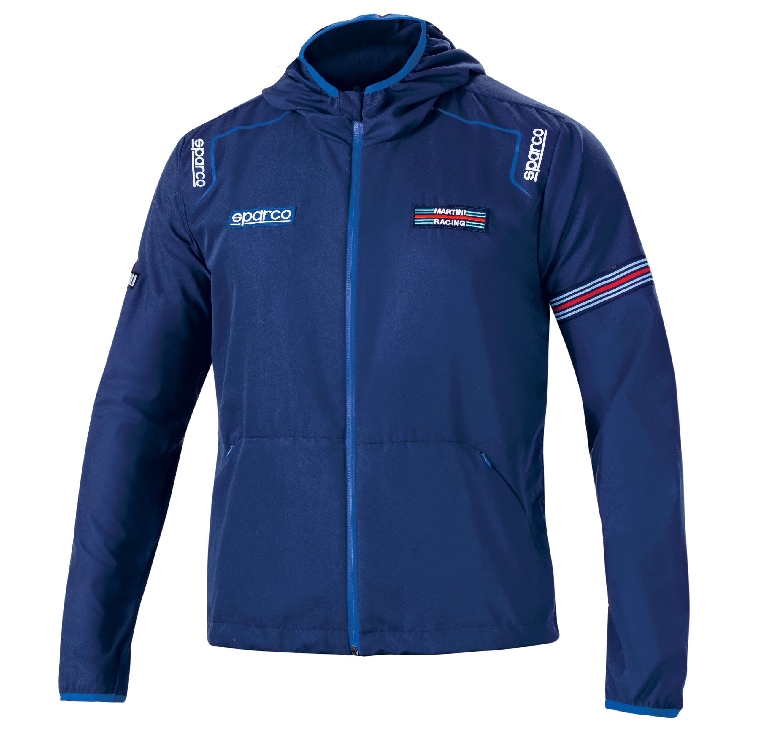 Coupe vent SPARCO MARTINI RACING - bleu taille XL