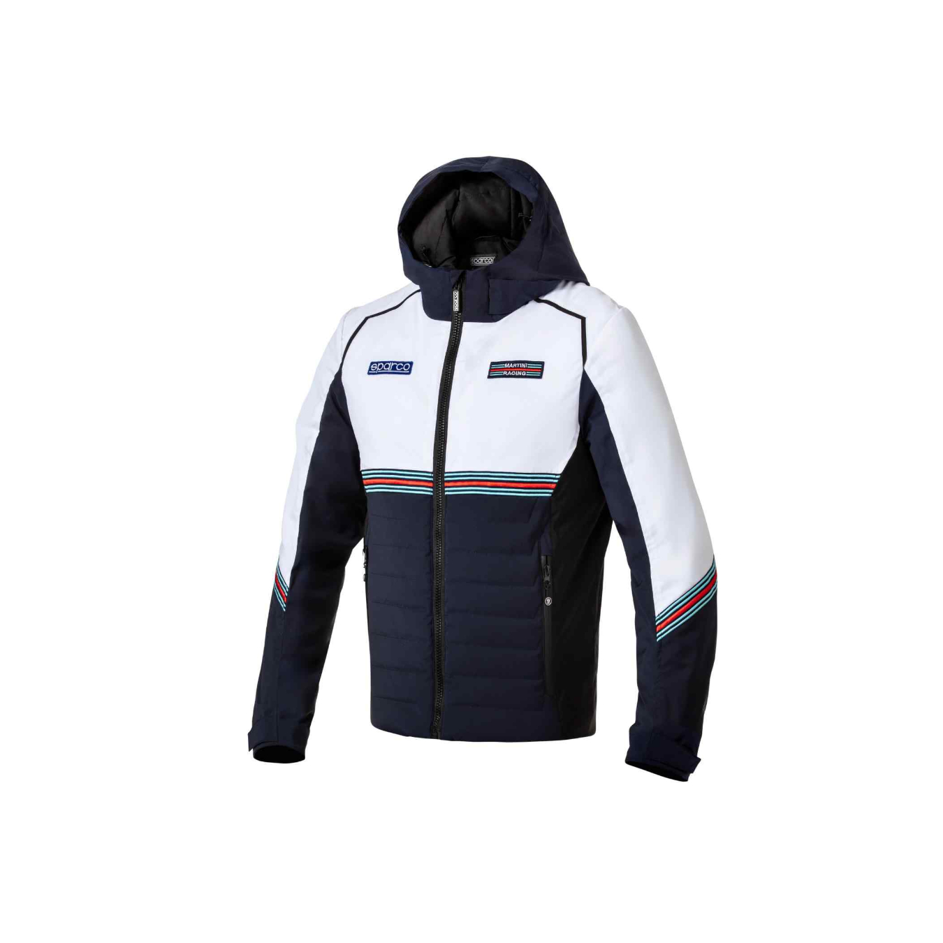 Doudoune SPARCO MARTINI RACING Bleu Marine Blanc 2024