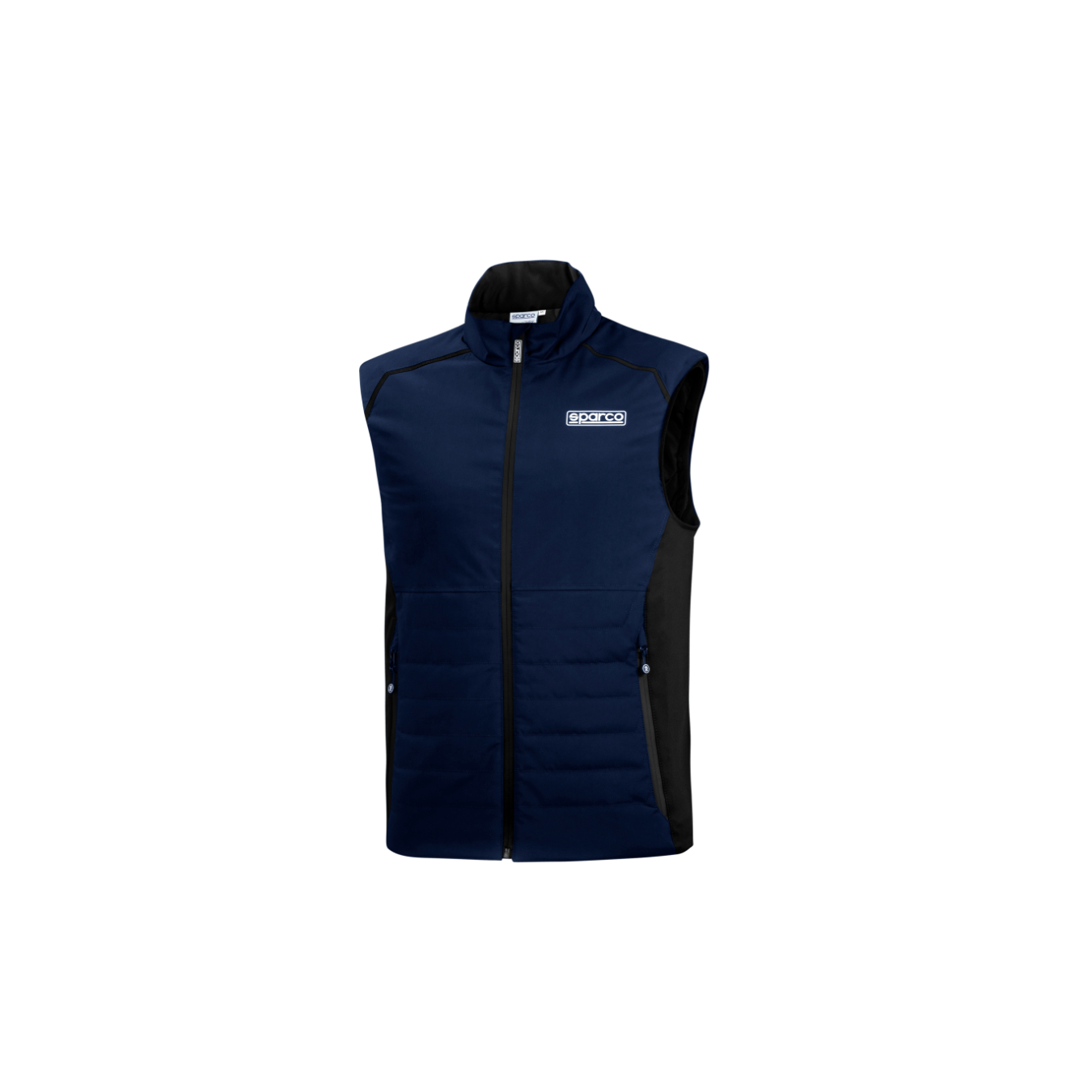 Doudoune sans manche SPARCO bleue/noire