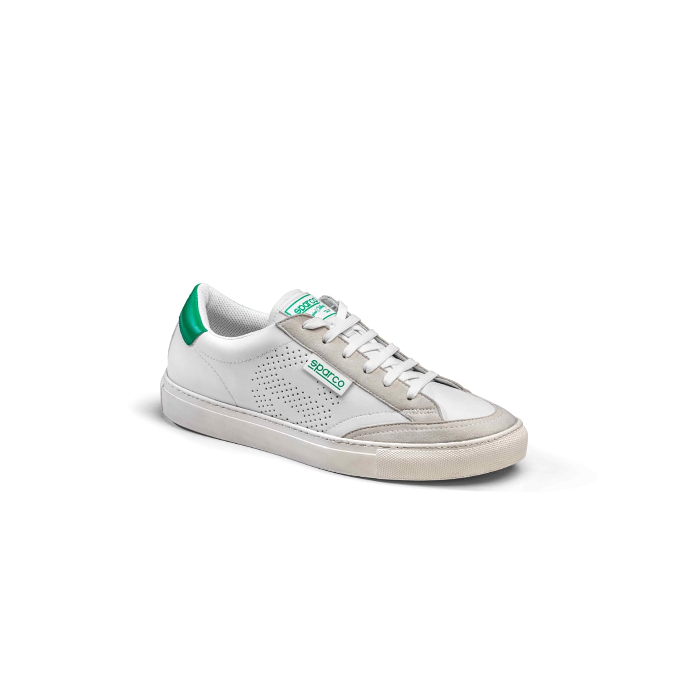 Chaussures SPARCO S Time Blanc Vert 2024