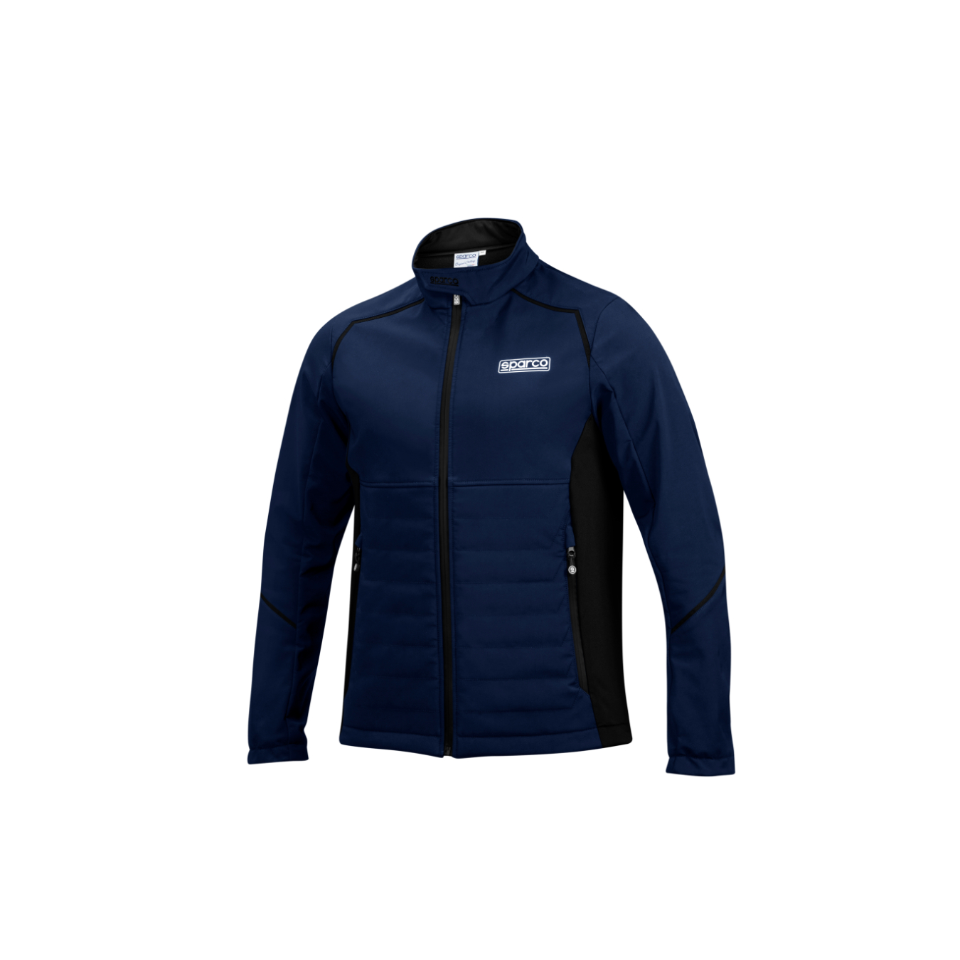 Softshell SPARCO bleu/noir