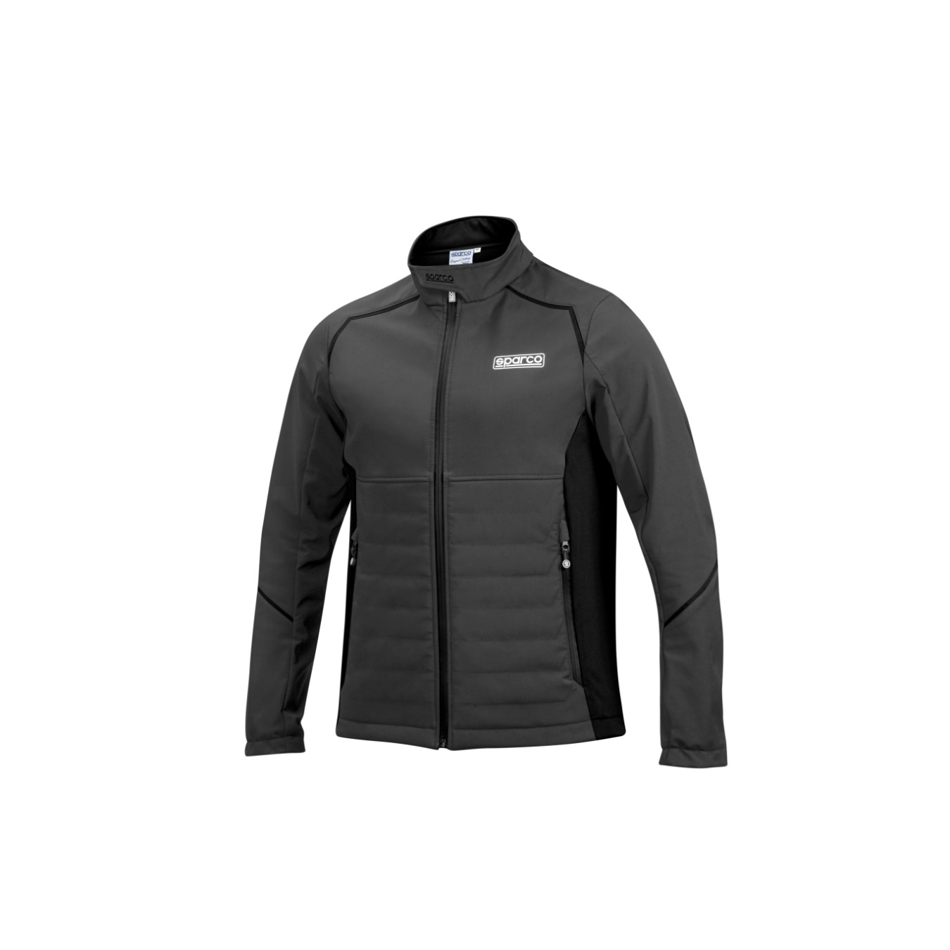 Softshell SPARCO gris/noir