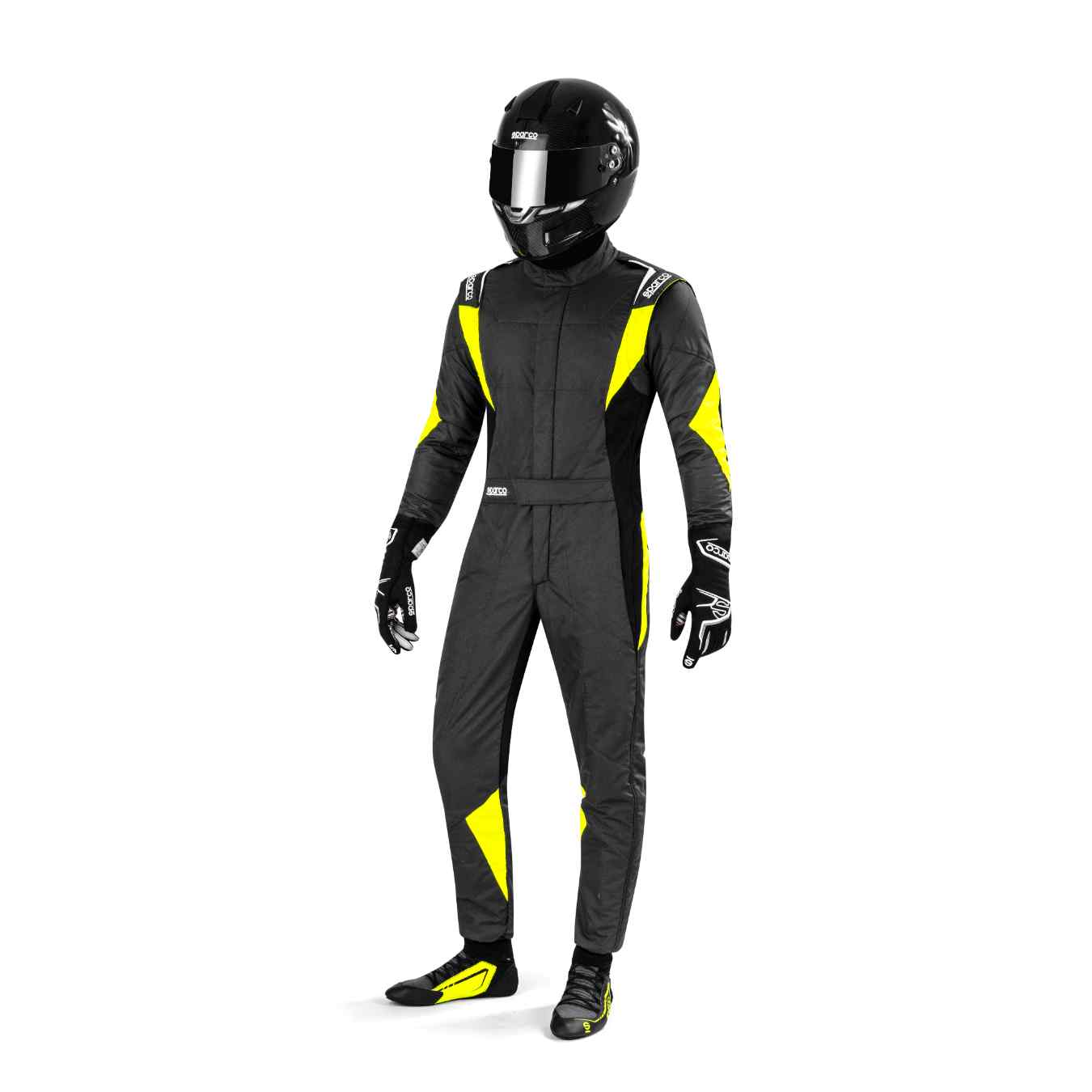 Combinaison SPARCO SUPERLEGGERA FIA 8856 2018 Gris Jaune