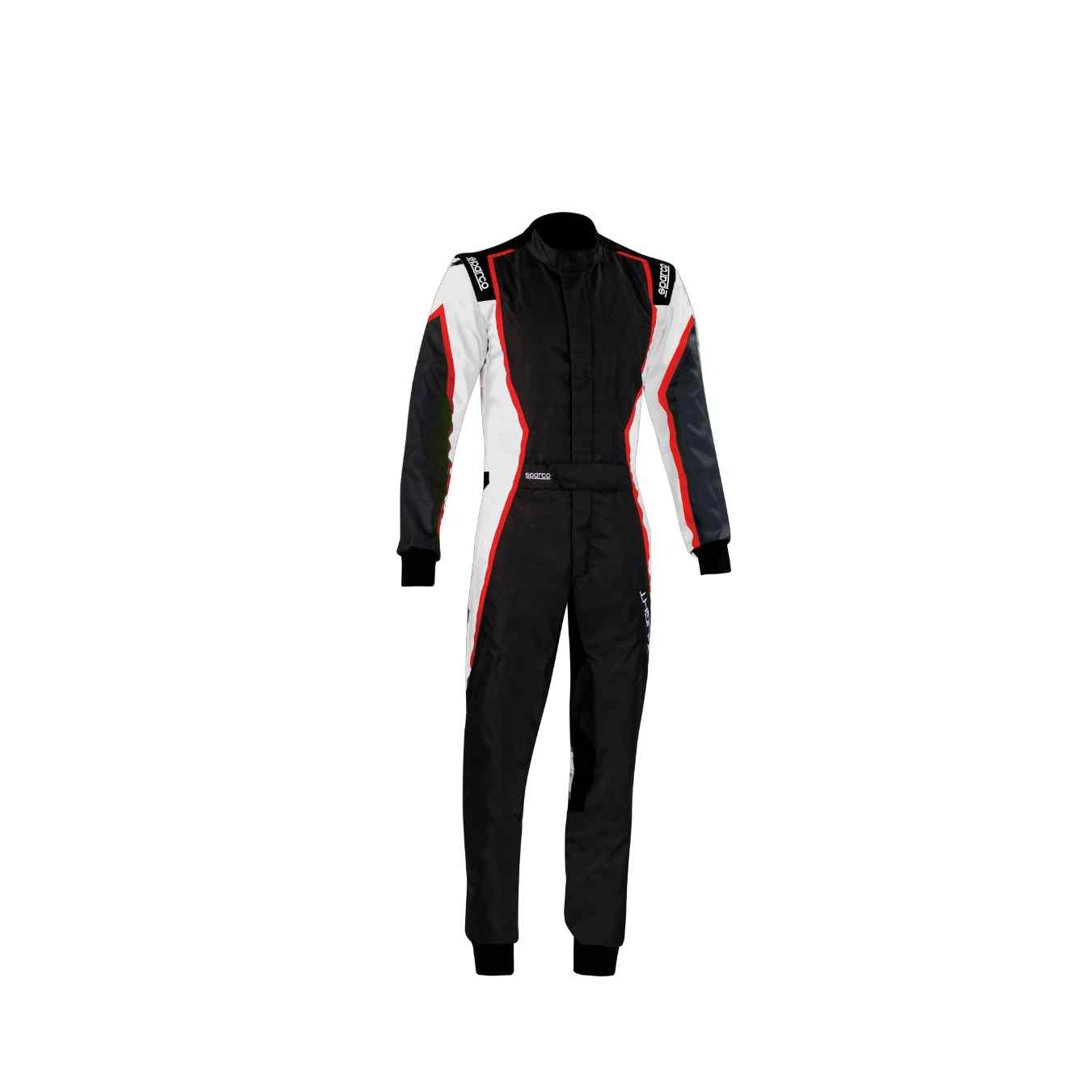 Combinaison Karting SPARCO X LIGHT CIK FIA Niveau 2 Noir Blanc Rouge