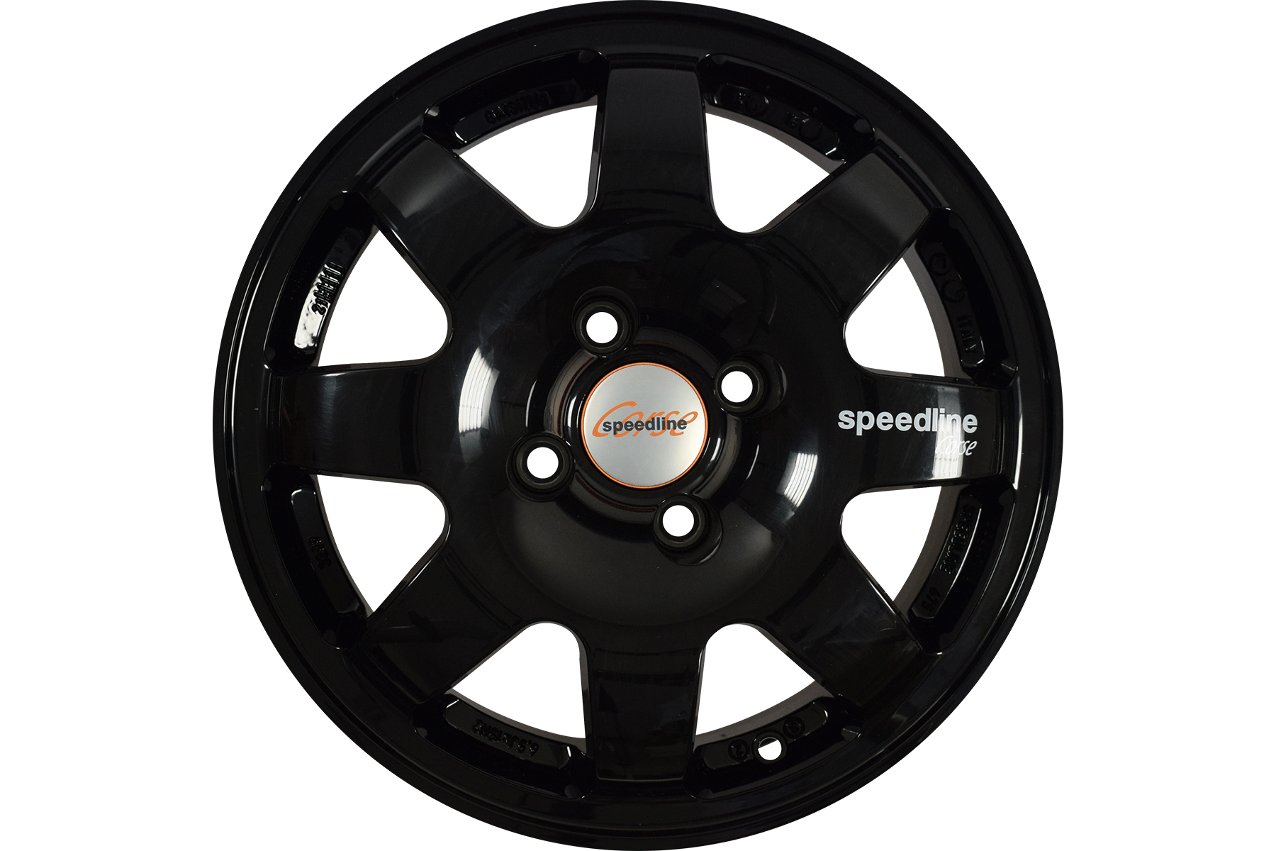 Jante SPEEDLINE Aftermarket type 2109 6.5x15 4x108 ET15 CB65.1 noir brillant SL675BP01N1AE