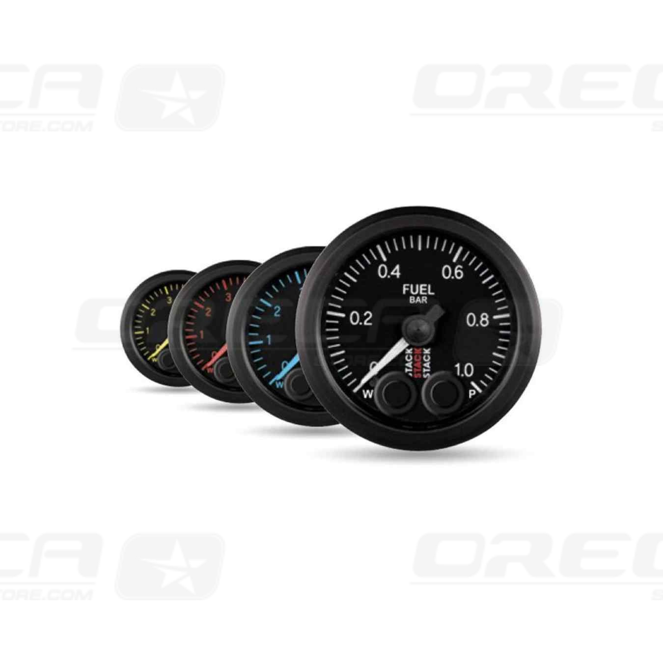 Manomètre STACK Pro Control pression d'esence 0-7 bars 726ST3505