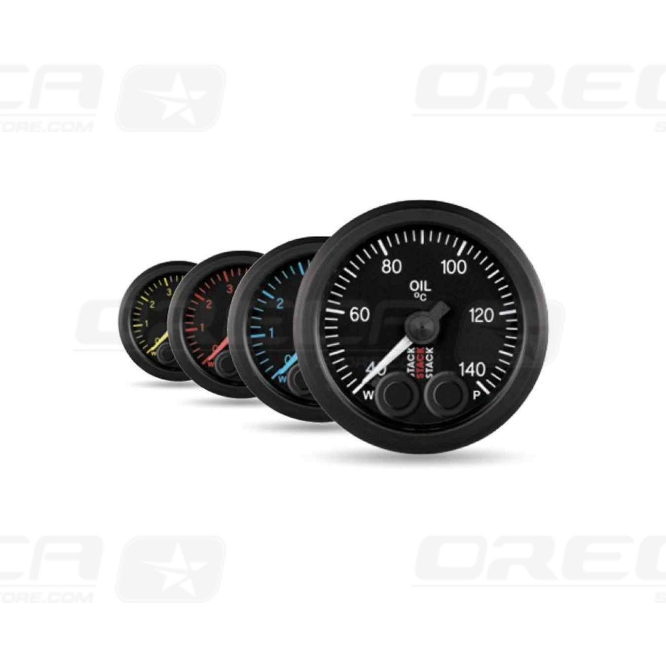 Manomètre STACK Pro Control température d'huile 40-140°C 726ST3509