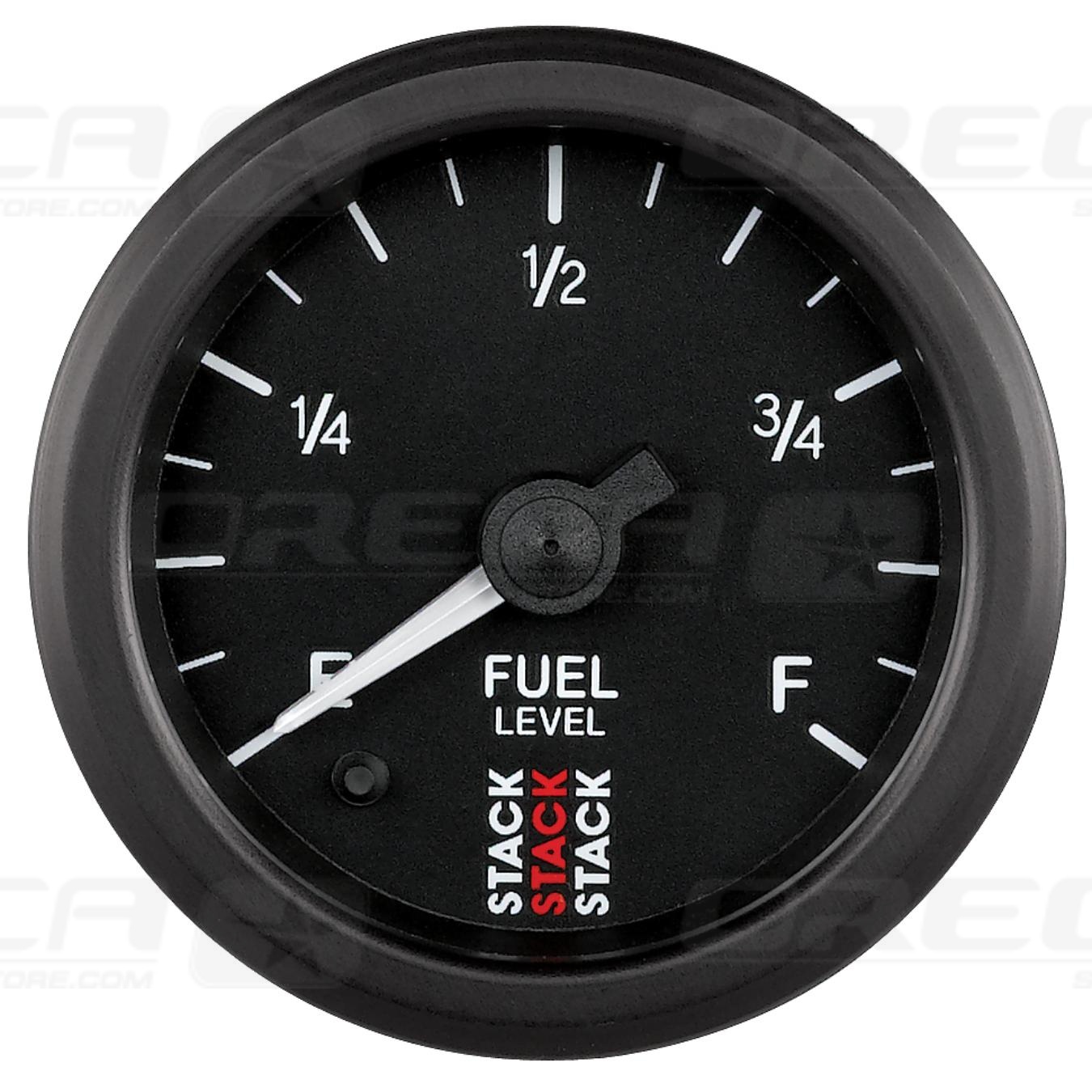 Jauge carburant STACK analogique pro programmable Noir 726ST3315