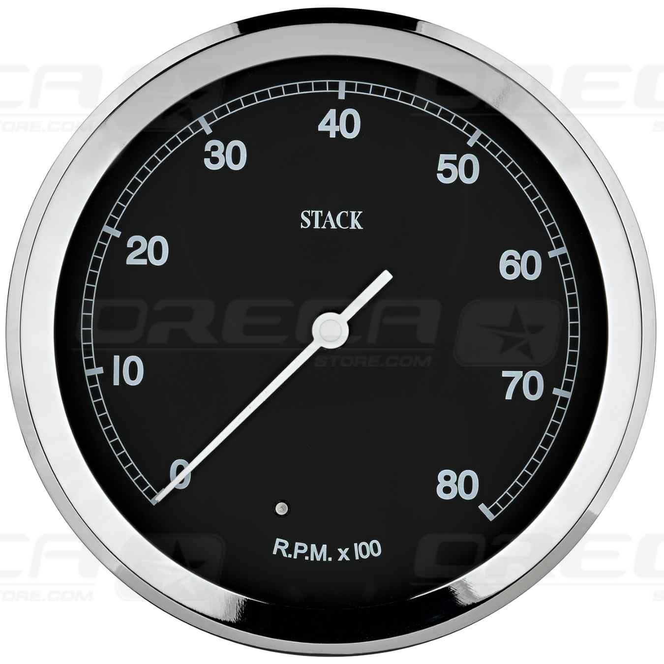 Compte-tours STACK ST230 classic Ø 125 mm 0-8000 trs/min 726ST230CL
