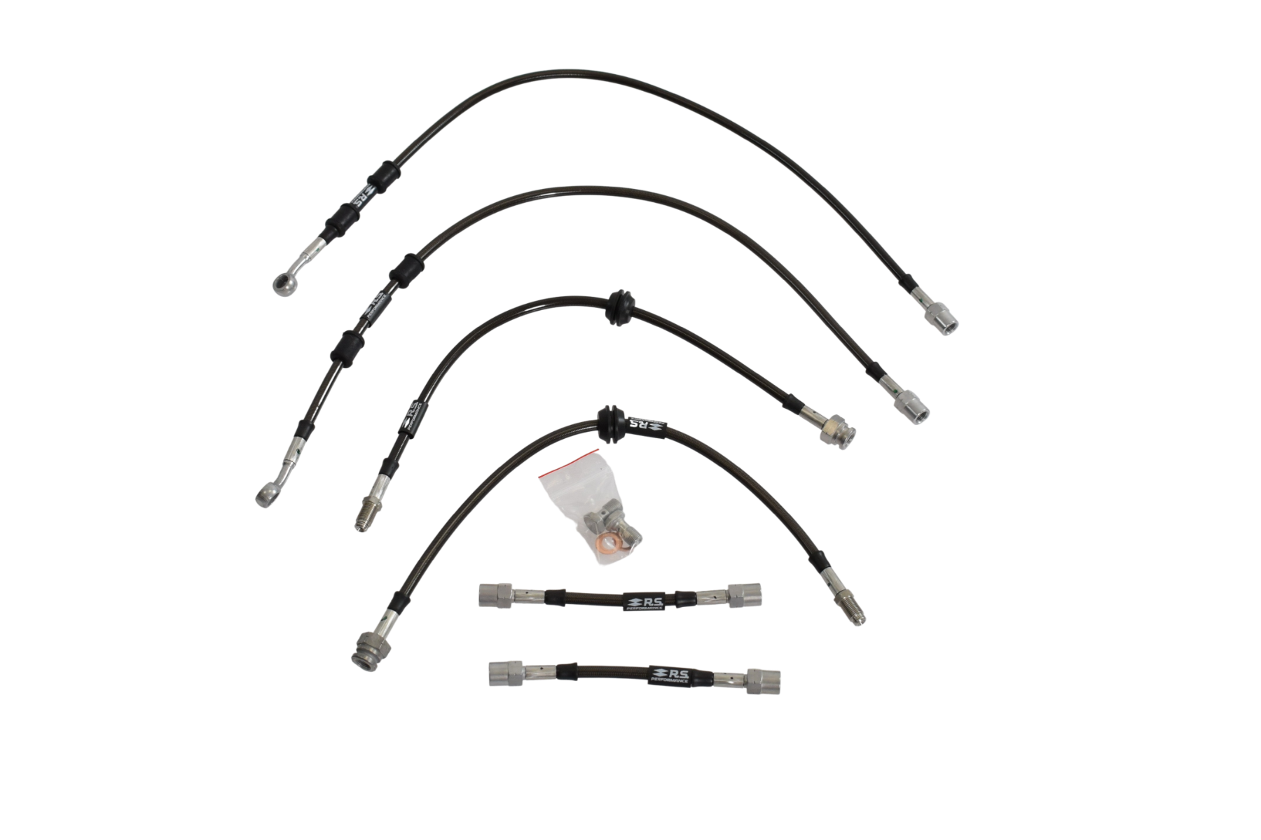 Durites de frein aviation en inox tressé MEGANE IV R.S.