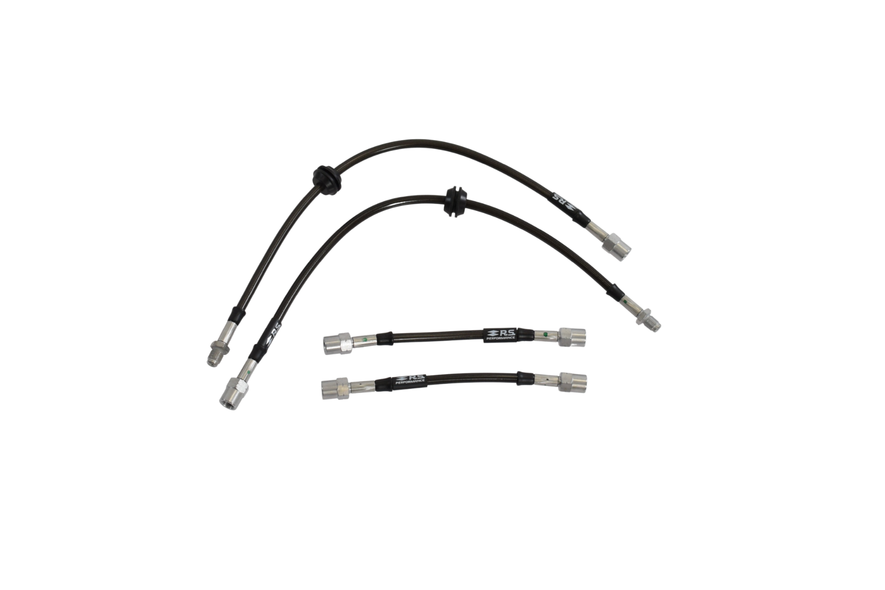 Durites de frein aviation en inox tressé TWINGO II R.S.