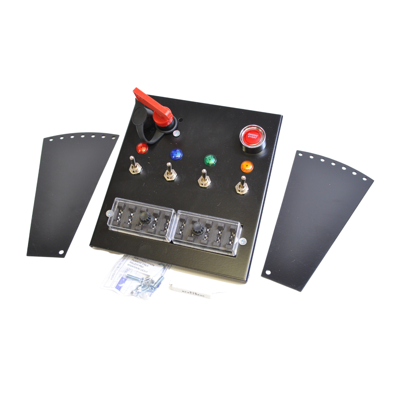 Console centrale acier 'S2000' REDSPEC