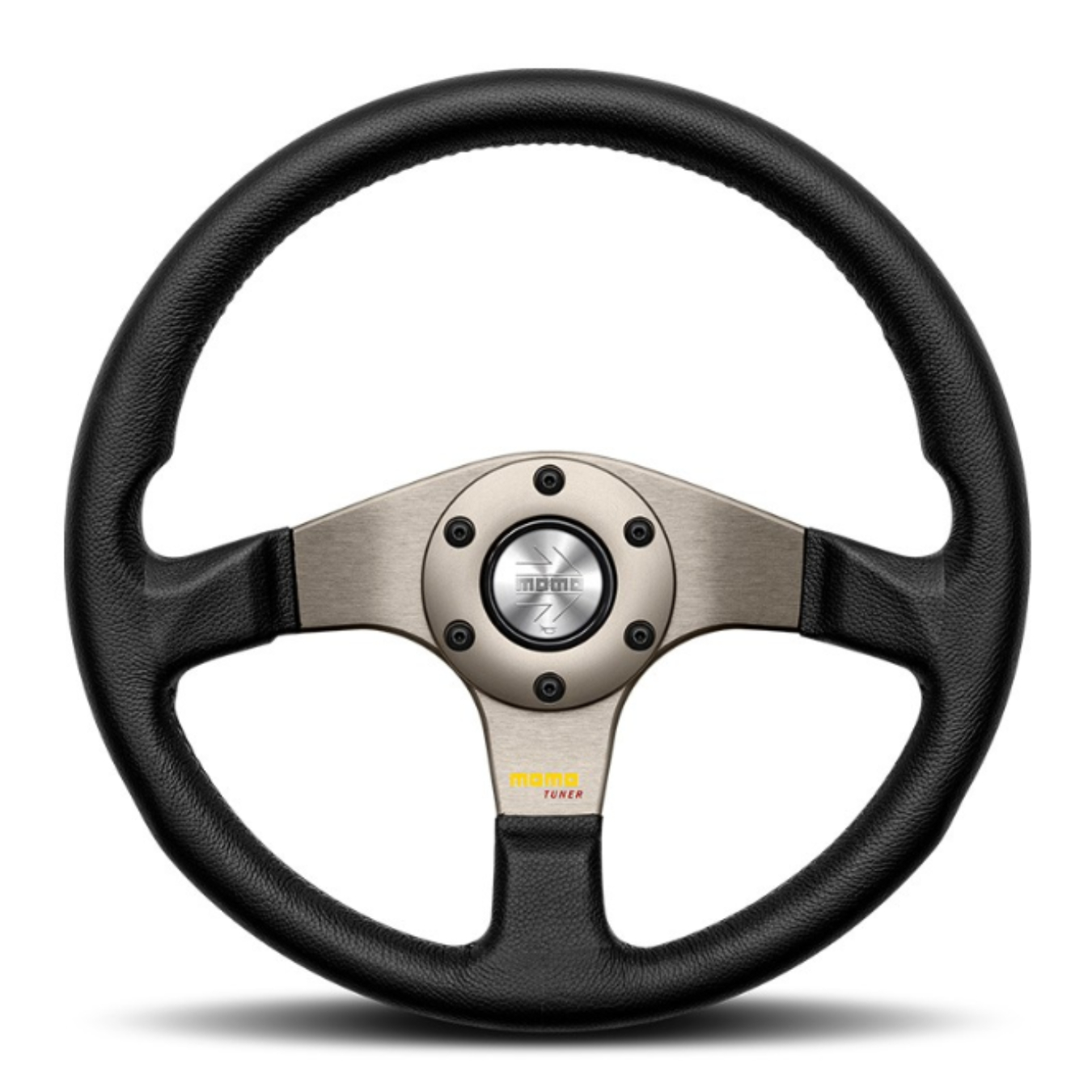 Volant MOMO TUNER D320 Argent