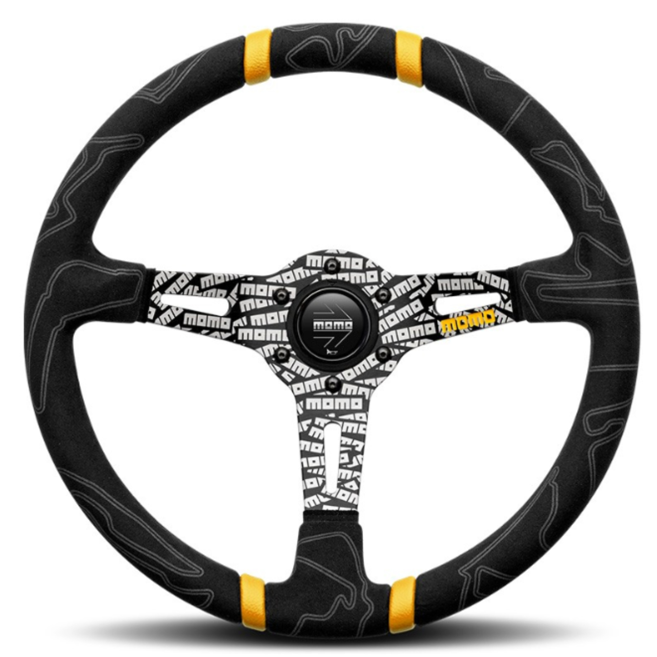 Steering Wheel MOMO ULTRA Yellow | ON ORECA Store
