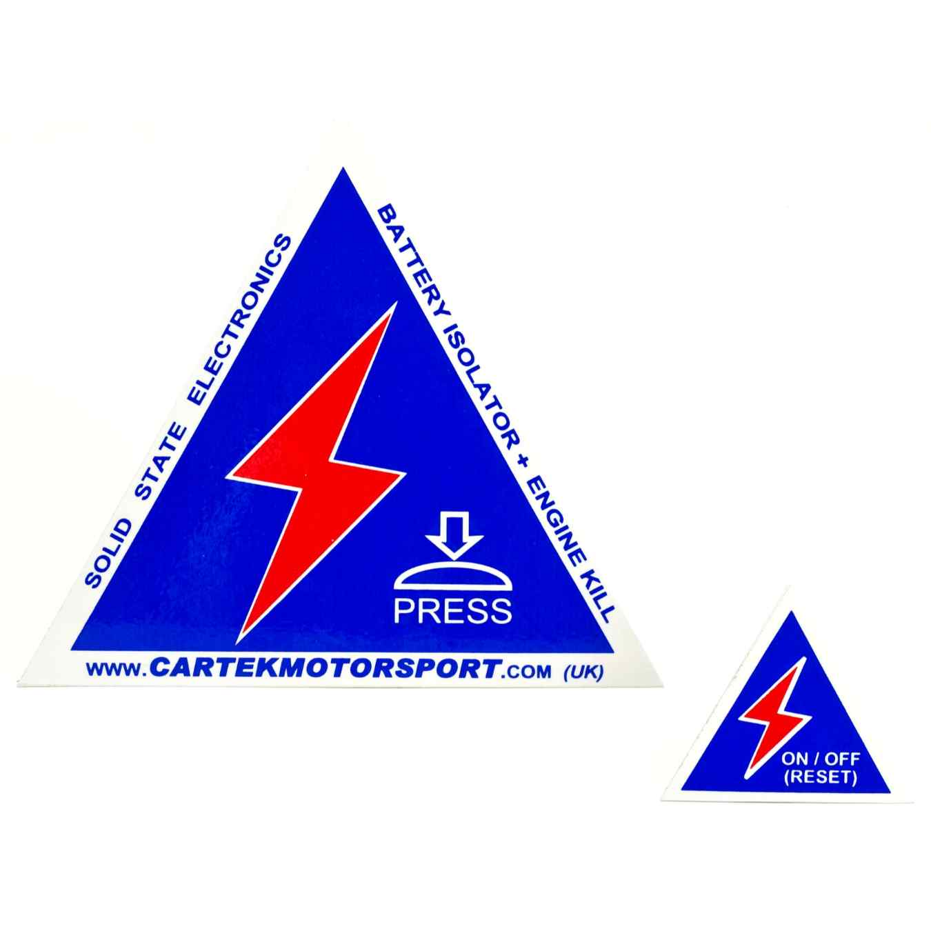 Sticker coupe circuit CARTEK CK-SS-03