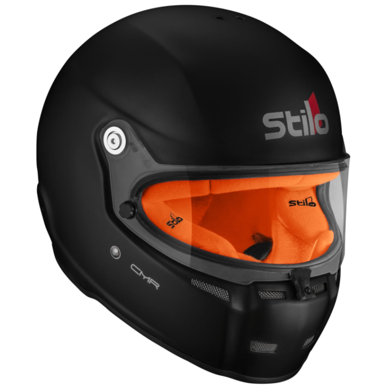 Casque karting STILO ST5 FN CMR 2016 Noir Orange taille XS