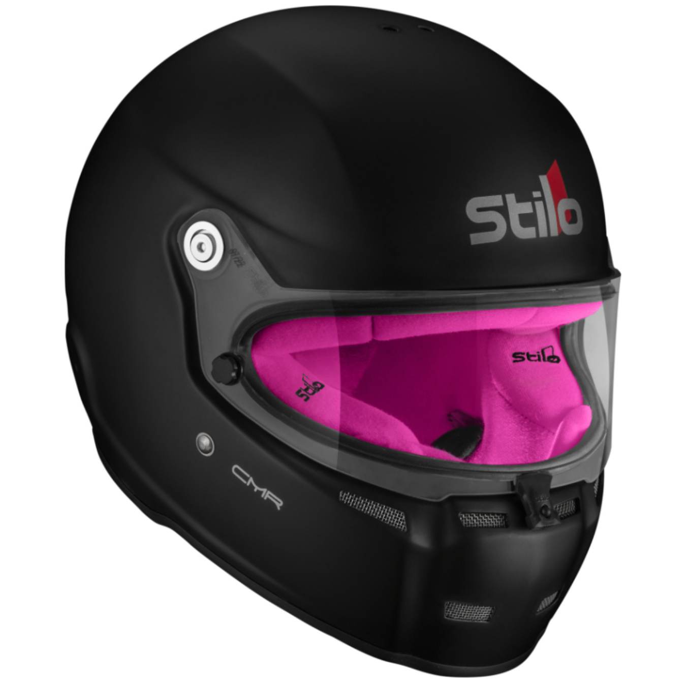 Casque karting STILO ST5 FN CMR 2016 Noir Rose taille M
