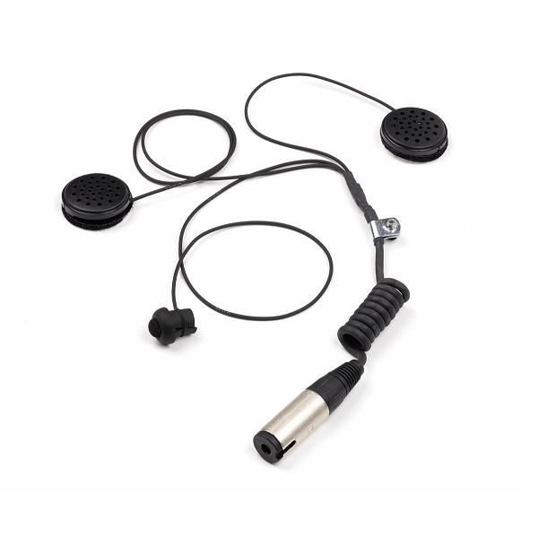 Micro + écouteurs casque intégral STILO pour radio Trophy