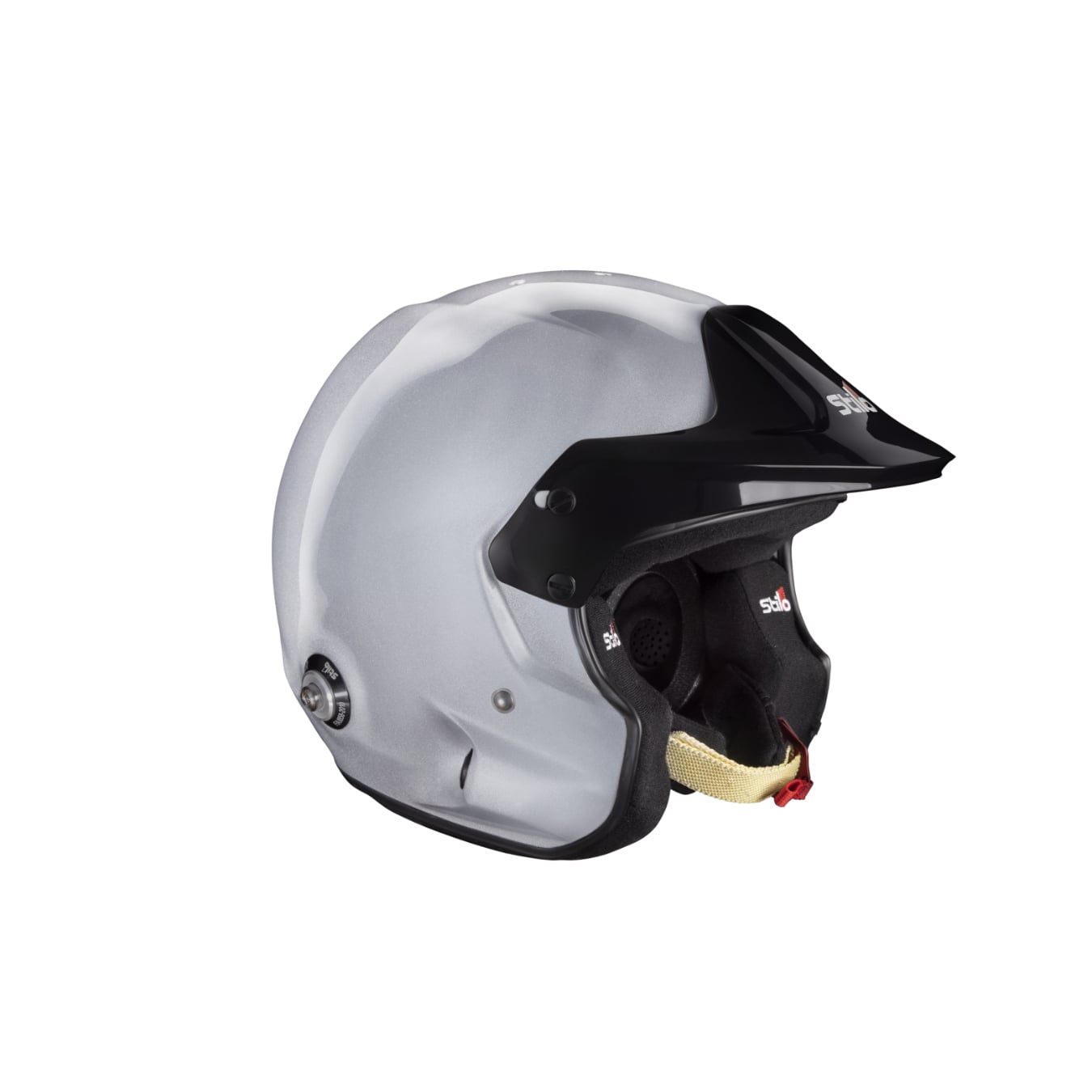 Casque jet FIA STILO Venti Trophy composite avec système HANS Gris taille XXXL