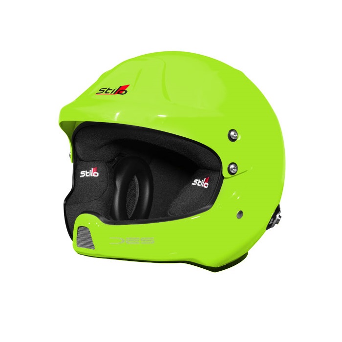 Casque FIA Jet STILO WRC DES Rally Composite, édition limitée vert, SNELL SA2015