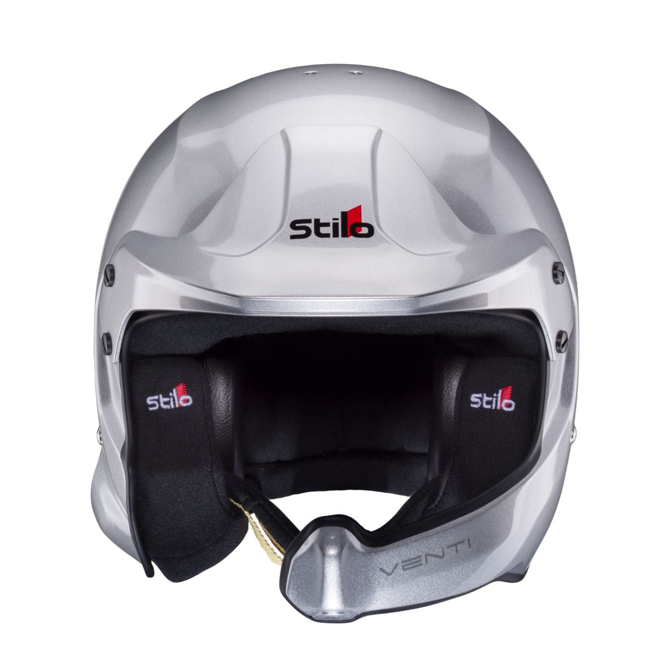 Casque Jet STILO WRC Rally Venti FIA SNELL SA2020 Argent taille XL