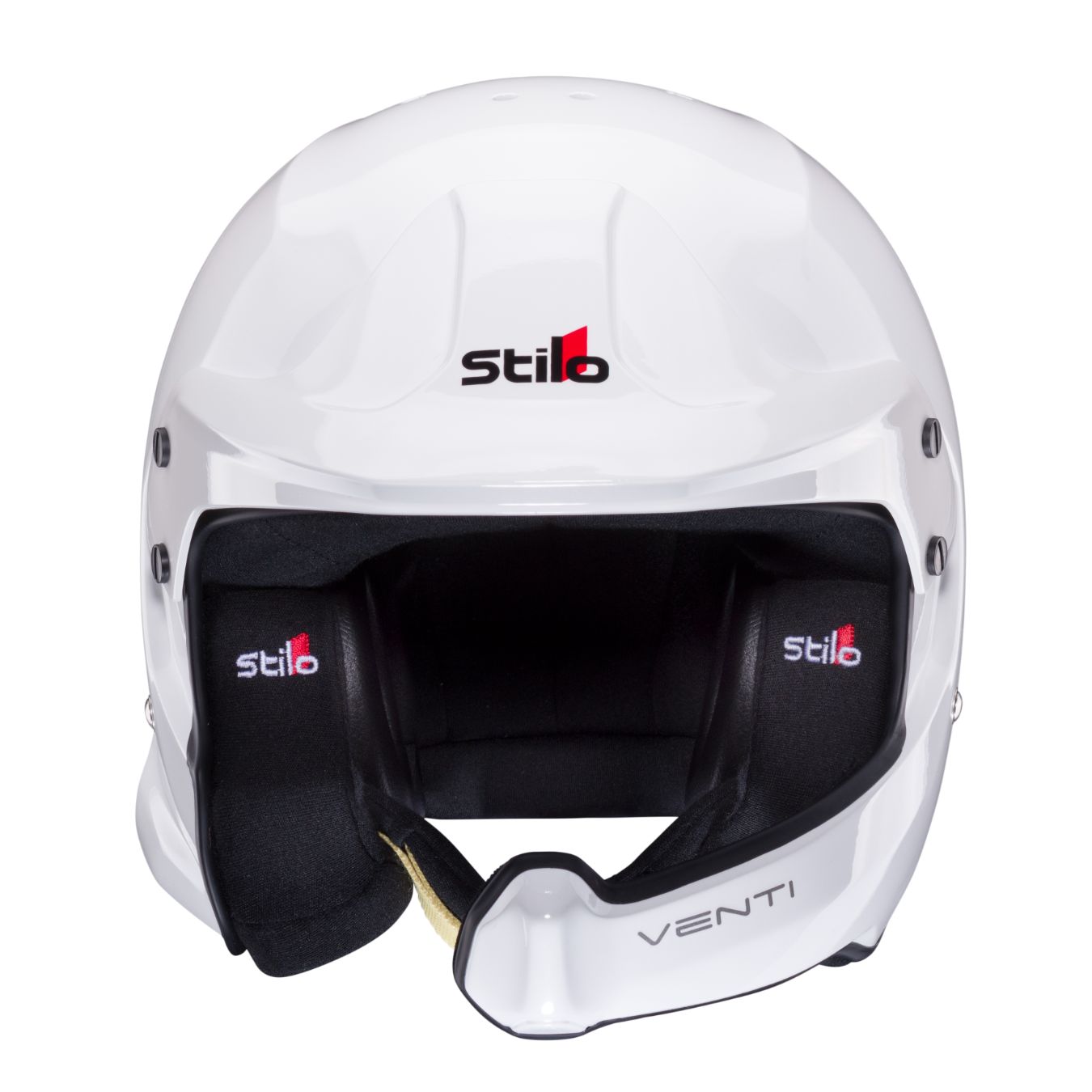 Casque Jet STILO WRC Rally Venti FIA SNELL SA2020 Blanc taille S