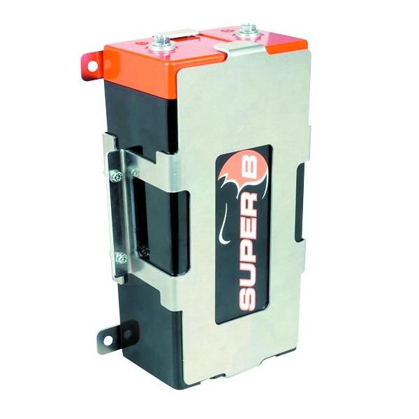 Support SUPER B pour batterie 20 A/h 120 x 80 x 255 mm