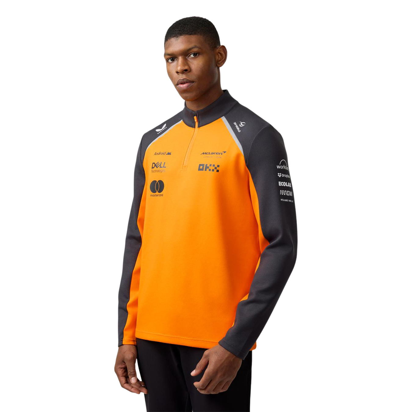 Sweat 1/4 zip McLaren Team Glory Phantom homme