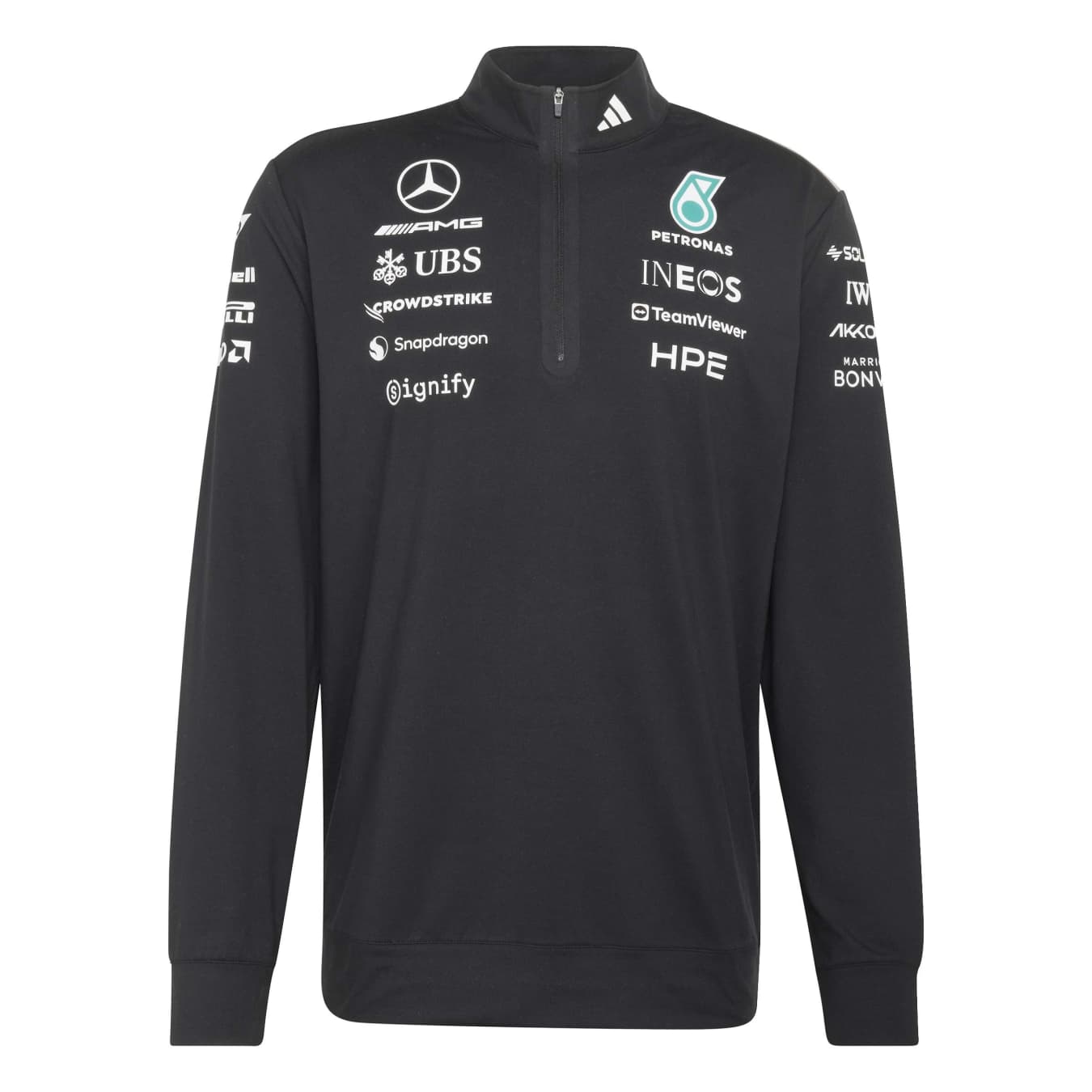 Sweat 1/4 Zip Mercedes AMG Team Noir
