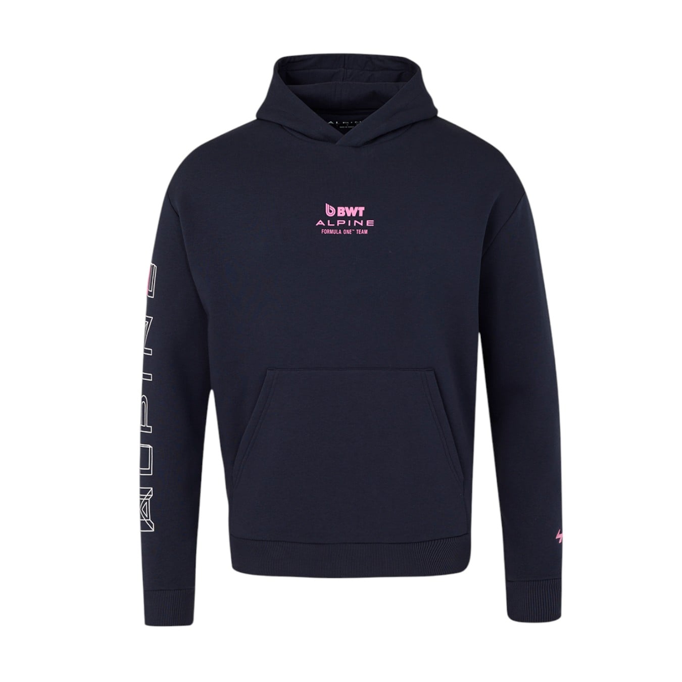 Sweat à Capuche Alpine Relaxed Bleu Nuit Homme