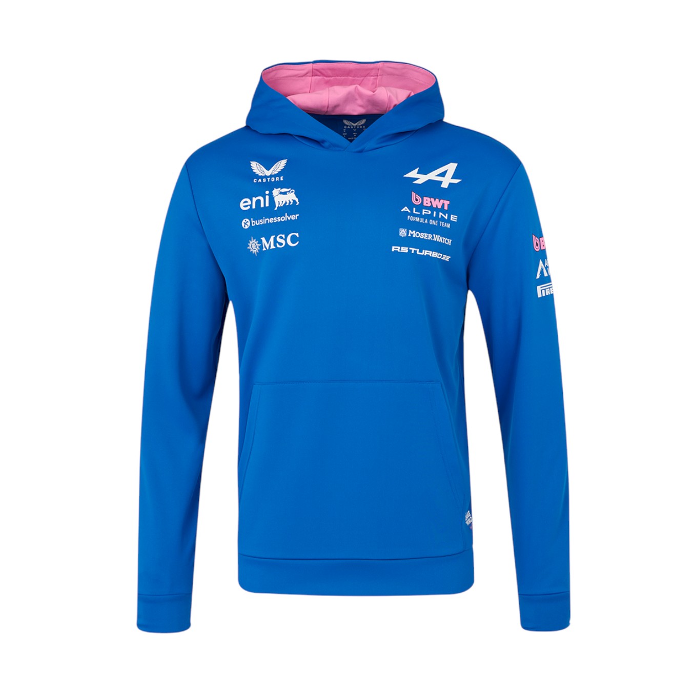 Sweat à Capuche Alpine Team F1 Bleu Homme