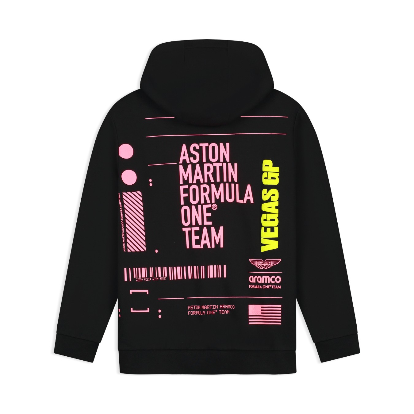 Sweat à Capuche Aston Martin Edition Spéciale Grand Prix de Formule 1 - Las Vegas Noir