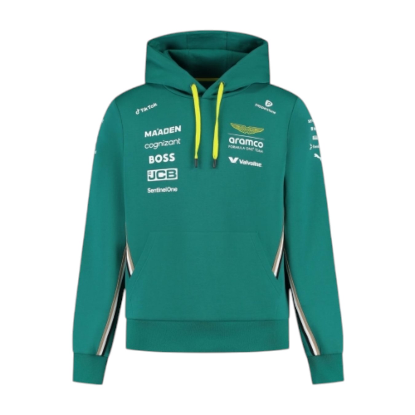 Sweat à Capuche Aston Martin F1 Driver Hoody Green Homme