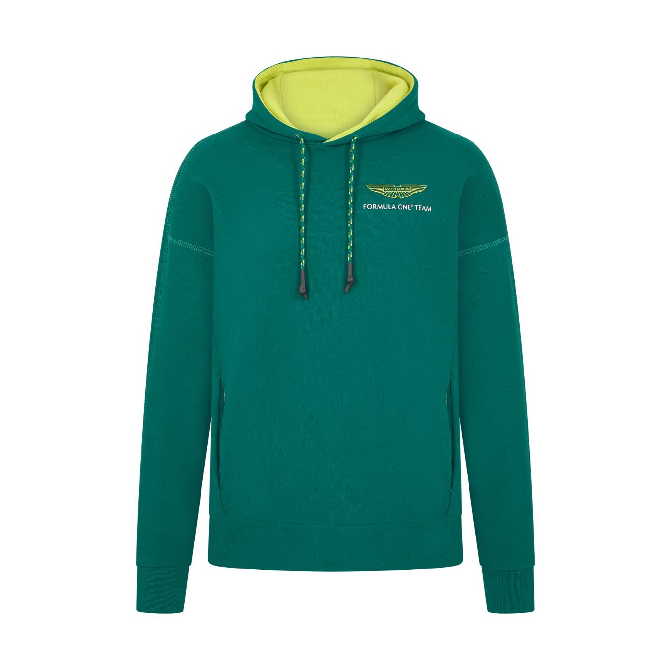 Sweat à Capuche Aston Martin F1 Logo Hoody Am Green Homme