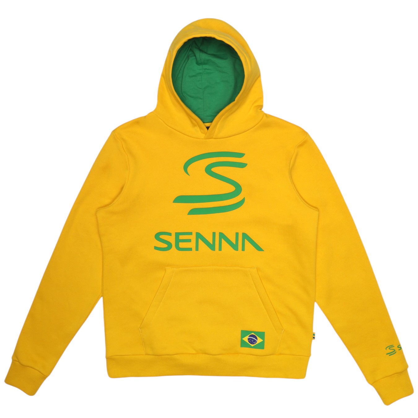 Sweat à Capuche Ayrton Senna Legacy Jaune