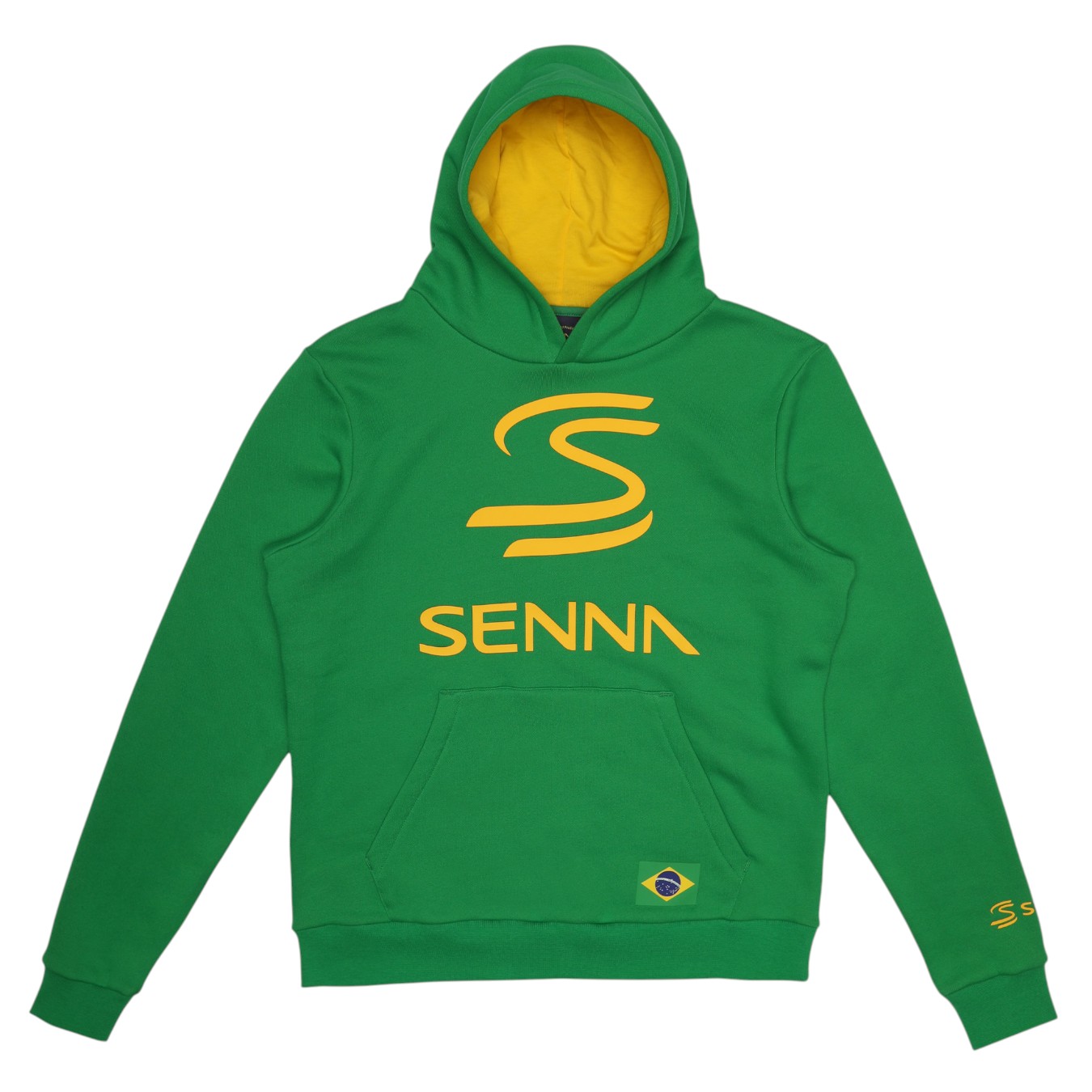Sweat à Capuche Ayrton Senna Legacy Vert