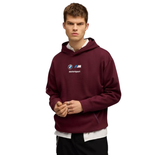 Sweat à capuche BMW Motorsport Fleece Ruby Homme